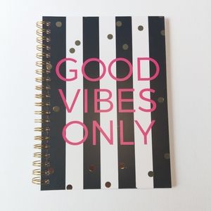 💰 Good Vibes Only Notebook, $5 ea. or 3 for $15